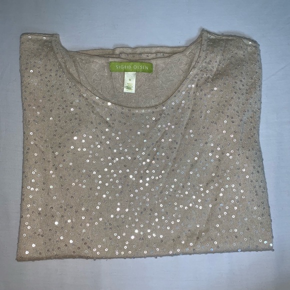 Sigrid Olsen Sequined Top - Picture 7 of 7
